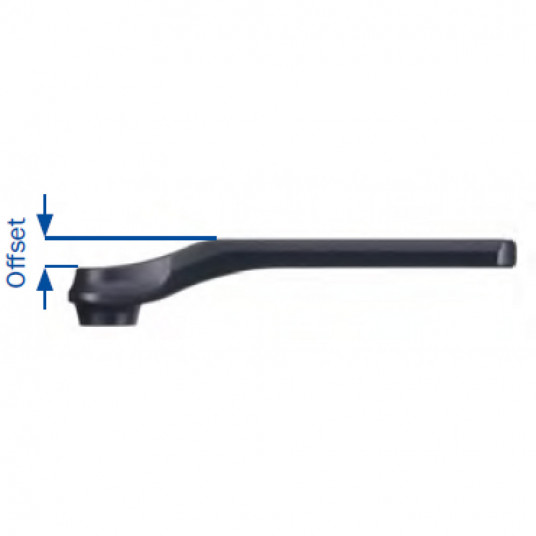 Kloķis BOSCH 170mm, alumīnijs, labais, E-Bike
