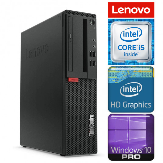 LENOVO M910S SFF i5-6500 8GB 512SSD M.2 NVME+2TB DVD WIN10Pro