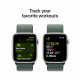 Viedpulkstenis Apple Watch SE GPS 40mm Starlight Aluminium Case with Lake Green Sport Loop