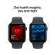 Viedpulkstenis Apple Watch SE GPS 44mm Midnight Aluminium Case with Midnight Sport Band - S/M