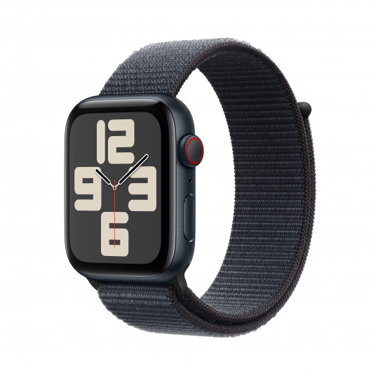 Viedpulkstenis Apple Watch SE GPS + Cellular 40mm Midnight Aluminium Case with Ink Sport Loop