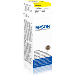 Epson T6644 Yellow tintes pudele 