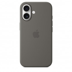 Lieta Apple iPhone 16 Silicone Case with MagSafe Stone Gray