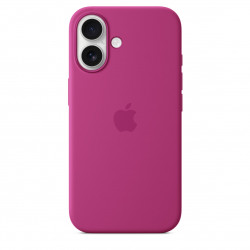 Lieta Apple iPhone 16 Silicone Case with MagSafe Fuchsia