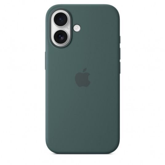 Lieta Apple iPhone 16 Silicone Case with MagSafe Lake Green