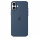 Lieta Apple iPhone 16 Plus Silicone Case with MagSafe Denim