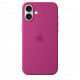 Lieta Apple iPhone 16 Plus Silicone Case with MagSafe Fuchsia