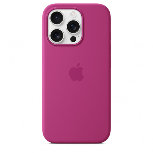 Lieta Apple iPhone 16 Pro Silicone Case with MagSafe Fuchsia