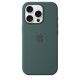 Lieta Apple iPhone 16 Pro Silicone Case with MagSafe Lake Green