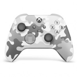 Microsoft Xbox bezvadu kontrolieris - Arctic Camo Special Edition Grey, White Bluetooth spēļu kontrolieris Analog/Digital Android, PC, Xbox One, Xbox Series S, Xbox Series X, iOS