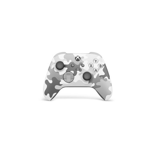 Microsoft Xbox bezvadu kontrolieris - Arctic Camo Special Edition Grey, White Bluetooth spēļu kontrolieris Analog/Digital Android, PC, Xbox One, Xbox Series S, Xbox Series X, iOS