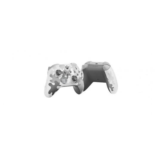 Microsoft Xbox bezvadu kontrolieris - Arctic Camo Special Edition Grey, White Bluetooth spēļu kontrolieris Analog/Digital Android, PC, Xbox One, Xbox Series S, Xbox Series X, iOS