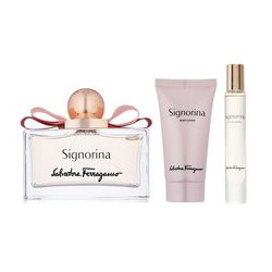 Salvatore Ferragamo   Signorina Set Eau De Parfum 100 Ml   Eau De Parfum 10 Ml   Lotion Points 50 Ml