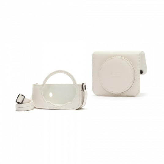 Instax Square SQ1 kameras futrālis, KRĒJAS BALTS