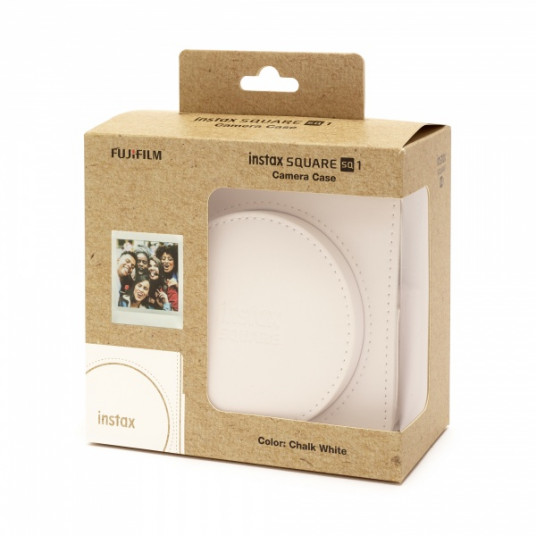 Instax Square SQ1 kameras futrālis, KRĒJAS BALTS