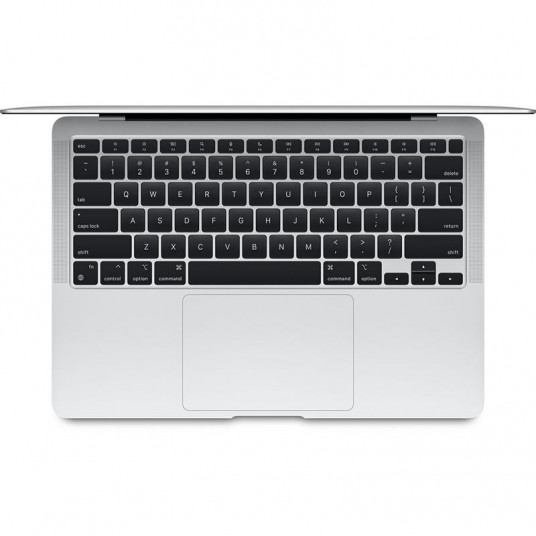 Apple MacBook Air Silver, 13.3 ", IPS, 2560 x 1600, Apple M1, 8 GB, SSD 512 GB, Apple M1 8-core GPU, Without ODD, macOS, 802.11ax, bluetooth version 5.0, Keyboard language Russian, Keyboard backlit, Warranty 12 month(s), Battery warranty 12 month(s), Reti