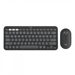 Galddators Logitech Pebble 2 Combo operētājsistēmai Mac US (W), grafīts