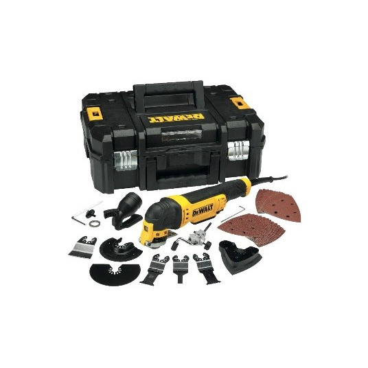 DEWALT DWE315KT melns, dzeltens
