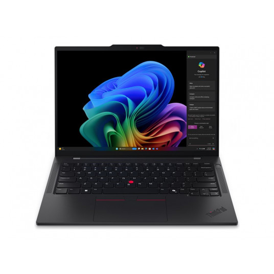 Klēpjdators Lenovo ThinkPad T14s | Black | 14 " | WUXGA | 1920 x 1200 pixels | Anti-glare | Snapdragon X Elite | X1E-78-100 | 32 GB | Soldered LPDDR5x | Solid-state drive capacity 1000 GB | Qualcomm Adreno GPU | Windows 11 Pro