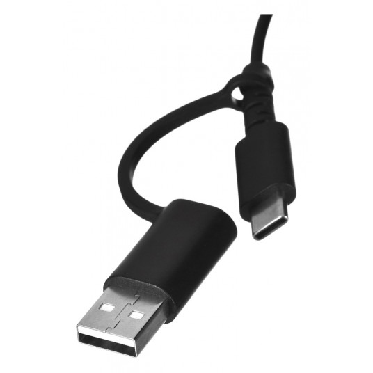 Lenovo 4Y51D20850 datorpele Abas rokas Type C USB Optical 2400 DPI