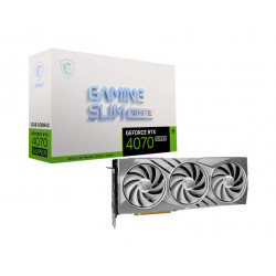 MSI GeForce RTX 4070 SUPER 12GB GAMING SLIM WHITE videokarte