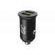 Green Cell GC CADM-GC-36AA - USB-Ladegeraet 36 W 2x USB-A schwarz Lukturis, GPS, Austiņas, Mobilais tālrunis, Navigators, Citi, Pārnēsājamais skaļrunis, Power banka, Viedtālrunis, Viedpulkstenis, Planšetdators, Tālrunis, Universāls melns Aizdedzinātājs Āt