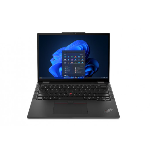 Lenovo | ThinkPad X13 2-in-1 (Gen 5) | Melns | 13,3 collas | IPS | Skārienekrāns | WUXGA | 1920 x 1200 pikseļi | Pretspīduma | Intel Core i7 | ULT7-155U | SSD | 32 GB | Lodēts LPDDR5x | SSD 1000 GB | Intel Graphics | Windows 11 Pro | Bluetooth 1ax versija