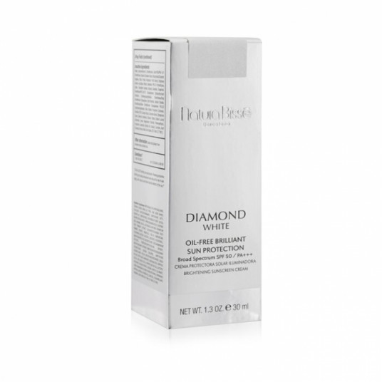 Natura Bissé - Brightening saules aizsargkrēms Diamond White SPF 50+ (Brilliant Sun Protection bez eļļas) 30 ml