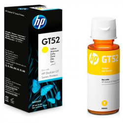 Tintes grozs. HP GT52, dzeltena