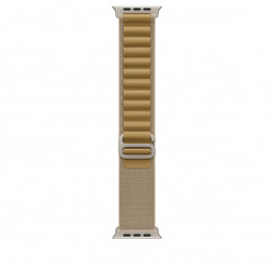 Siksniņa Apple Watch 49mm Tan Alpine Loop - Small - Natural Titanium Finish