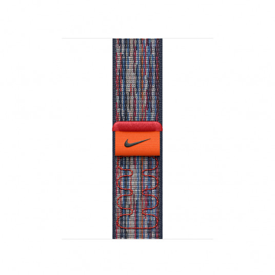 Siksniņa Apple Watch 42mm Blue/Red Nike Sport Loop