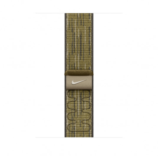 Siksniņa Apple Watch 46mm Green/Grey Nike Sport Loop