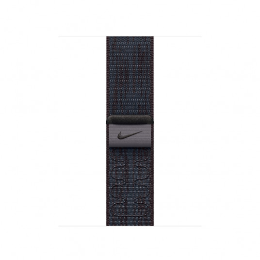 Siksniņa Apple Watch 42mm Black/Blue Nike Sport Loop