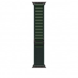 Siksniņa Apple Watch 49mm Dark Green Alpine Loop - Small - Black Titanium Finish