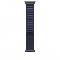 Siksniņa Apple Watch 49mm Navy Alpine Loop - Small - Black Titanium Finish