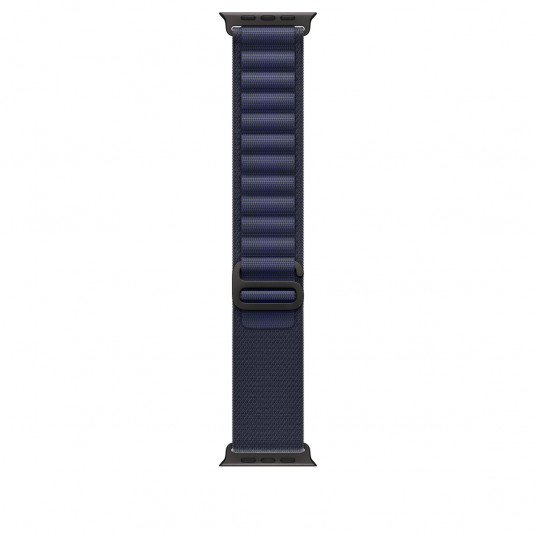 Siksniņa Apple Watch 49mm Navy Alpine Loop - Small - Black Titanium Finish