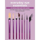 Everyday Eye Essentials Brushes Set A set of cosmetic brushes for eye makeup