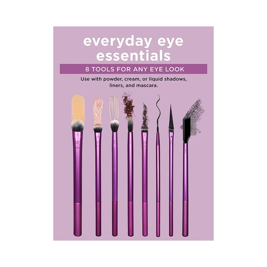Everyday Eye Essentials Brushes Set   A set of cosmetic brushes for eye makeup