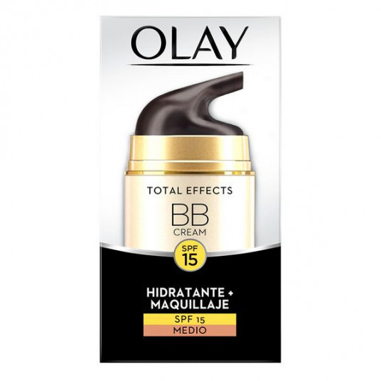 Hydrating Cream With Color Total Effects Bb Cream Olay Spf 15  50 Ml