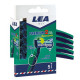 Postquam Lea Premium 2 Tilting Blades Disposable Blades Pack 5 Units