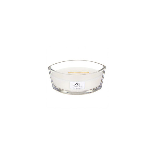 WoodWick White Tea & Jasmine Ship (White Tea & Jasmine) - Scented Candle, 453.0g