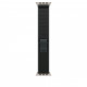 Siksniņa Apple Watch 49mm Black Trail Loop - S/M - Natural Titanium Finish