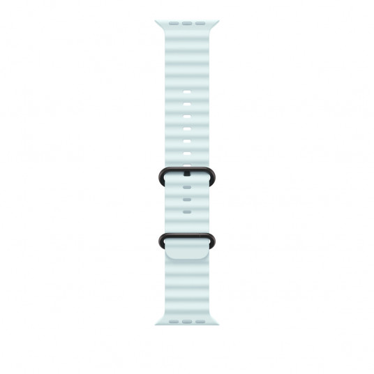 Siksniņa Apple Watch 49mm Ice Blue Ocean Band - Black Titanium Finish