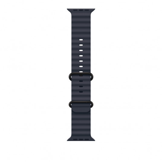 Siksniņa Apple Watch 49mm Navy Ocean Band - Black Titanium Finish