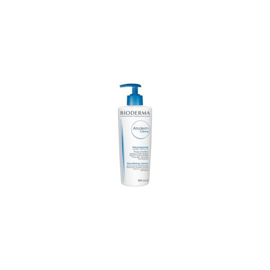 Bioderma Atoderm Creme Nourishing Cream (dry and very dry skin) - Moisturizing Body Cream, 500ml