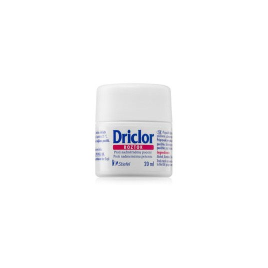 Driclor Antiperspirant roll-on proti nadměrnému pocení Solution 20 ml, 20ml
