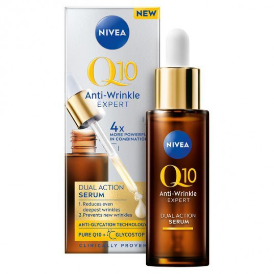 Nivea - Dual anti-wrinkle serum Q10 Anti-Wrinkle Expert (Dual Action Serum) 30 ml