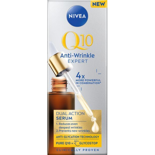 Nivea - Dual anti-wrinkle serum Q10 Anti-Wrinkle Expert (Dual Action Serum) 30 ml