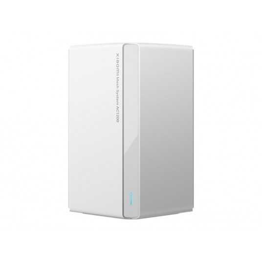 Xiaomi Mesh System | AC1200 EU (2-pack) | 802.11ac | 867 Mbit/s | 10/100/1000 Mbit/s | Ethernet LAN (RJ-45) pieslēgvietas 2 | Mesh atbalsts Jā | MU-MiMO Nē | Nav mobilo platjoslas pakalpojumu | Antenas tips Iekšējā antena