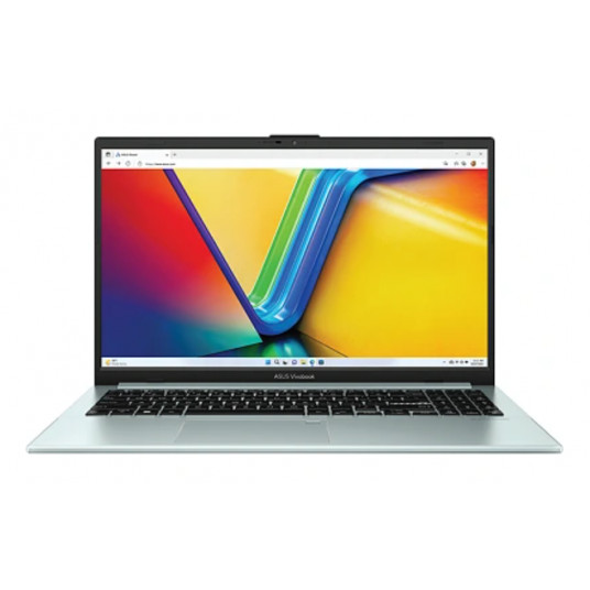 ASUS Vivobook GO 15 OLED E1504FA-L1248W R5-7520U | 15,6 collu | 16 GB | 512 GB | W11H | zielons